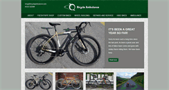 Desktop Screenshot of bicycleambulance.com